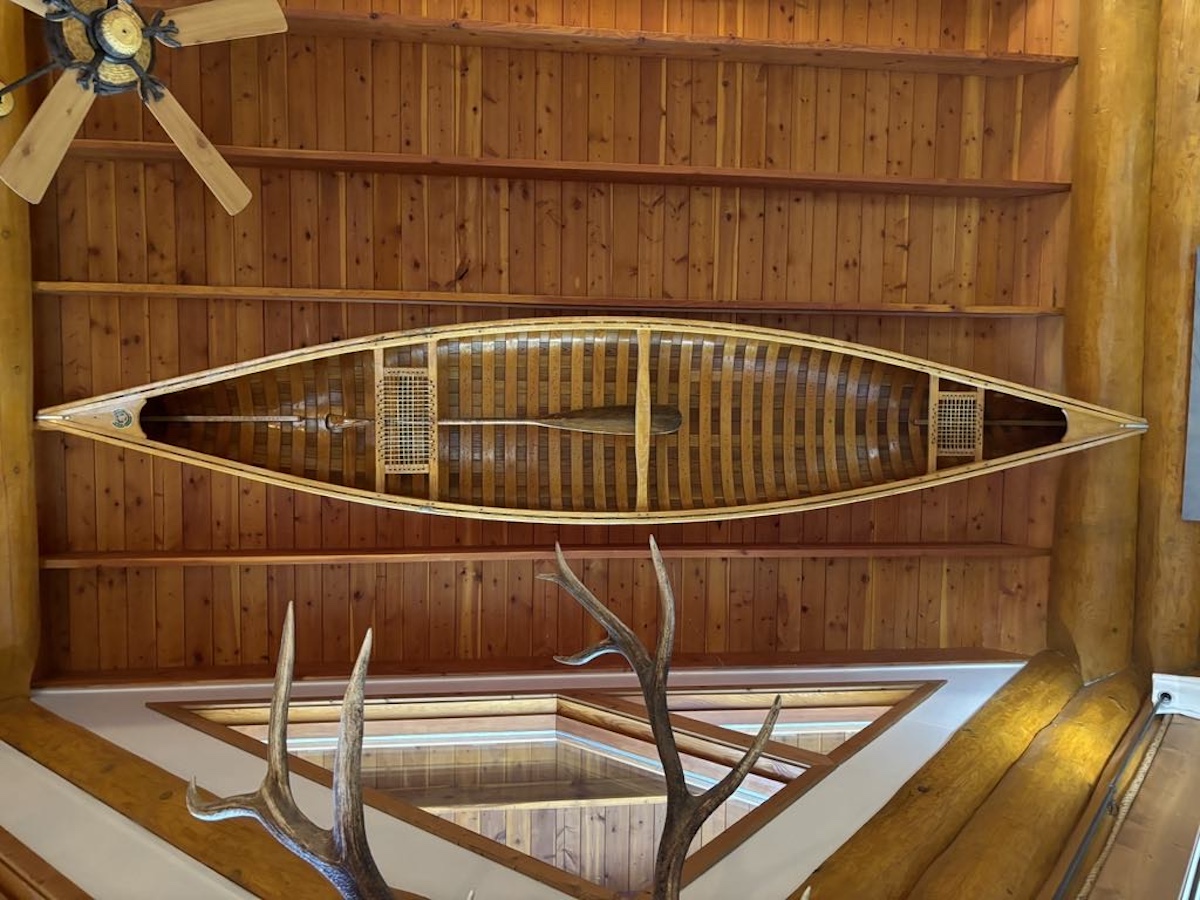 Canoe on Ceiling 