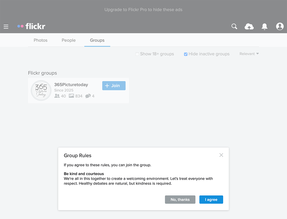 Blog - Flickr - Group Rules