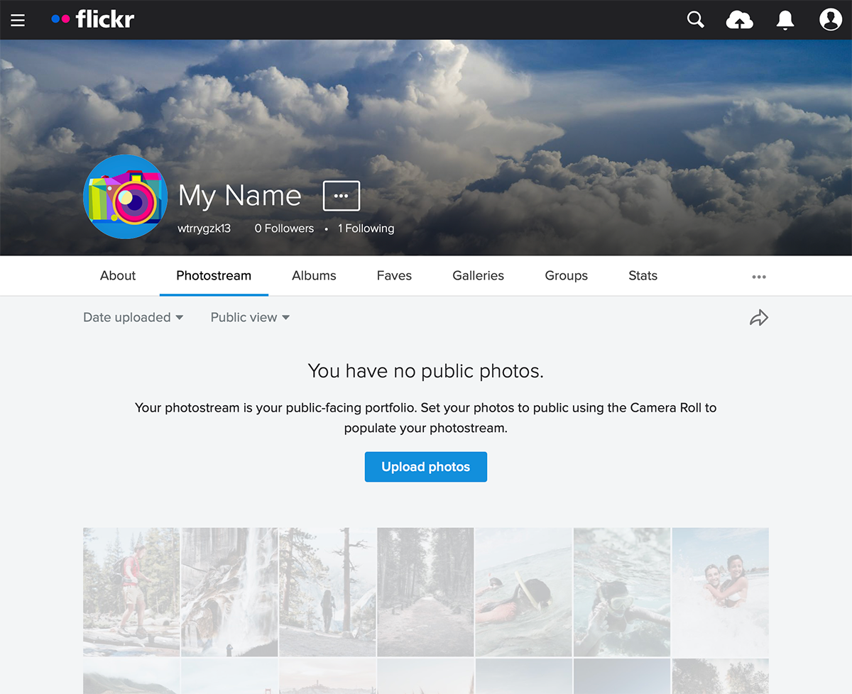 Blog - Flickr - Personalised