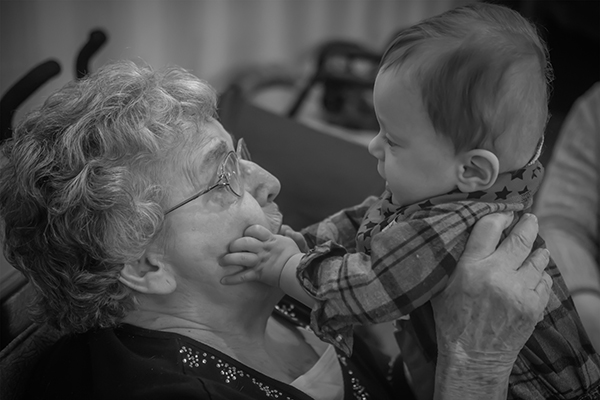 Baby and Great Grandma