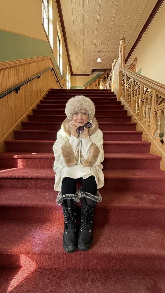 Sue Raynor - Stairway Selfie - Flickr