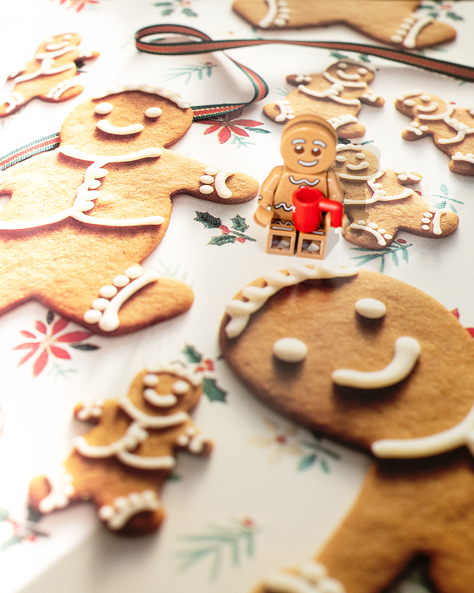 Lego gingerbread man 
