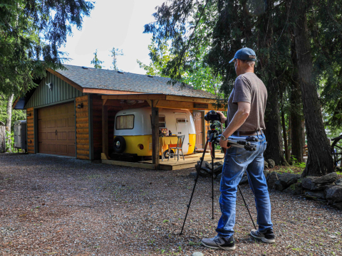 Ron with Tripod