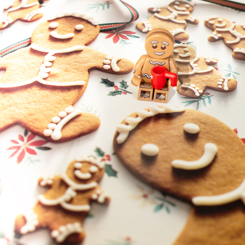 Lego gingerbread man 