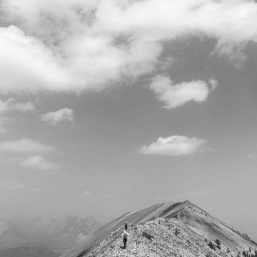 25-17-September-LB.jpg-mountain hikers in b/w