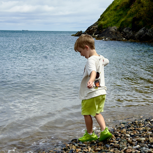 Boy on the Shore